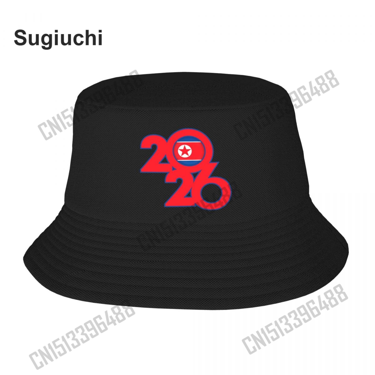 2026 North-korea Flag Bucket H - Outdoor Camping Korea recension och pris