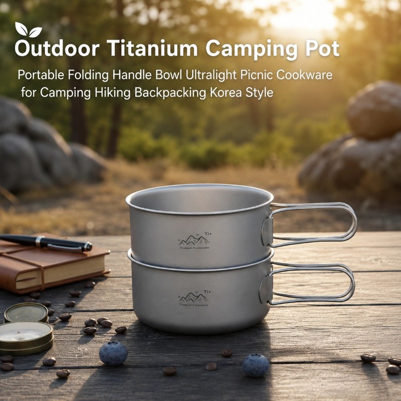 Outdoor Titanium Camping Pot P - Outdoor Camping Korea recension och pris