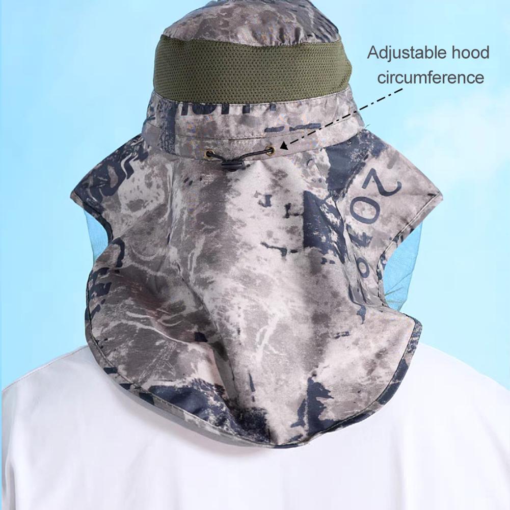 Mosquito Hat Mesh Net Face Nec - Outdoor Camping Mosquito Net recension och pris
