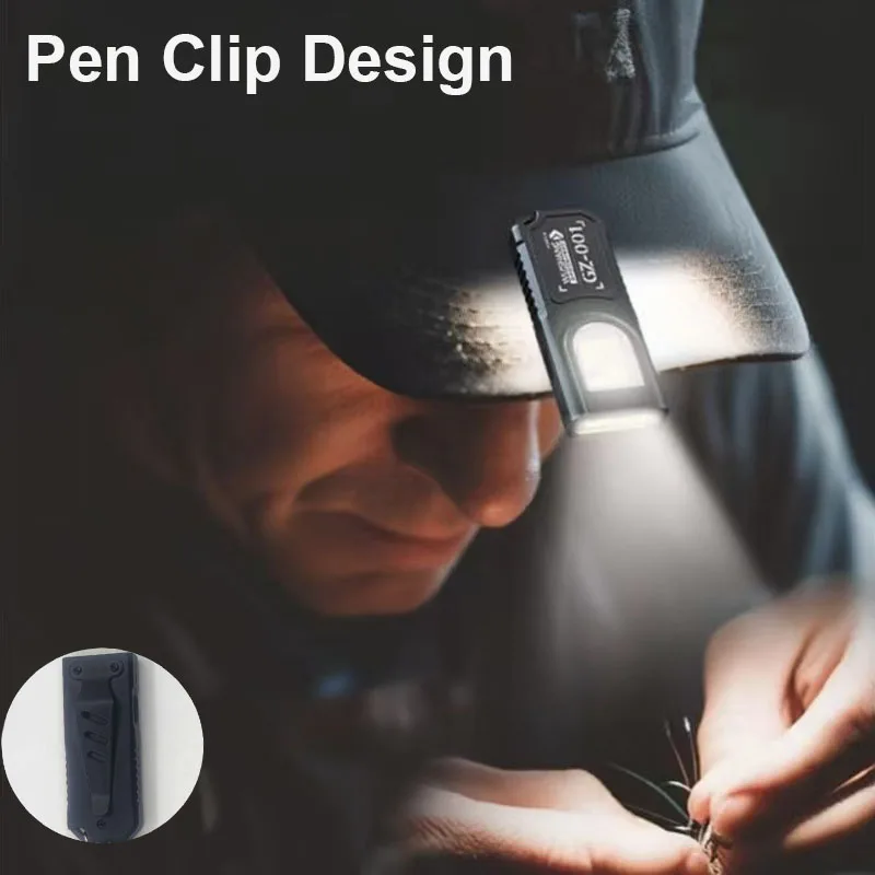 Powerful Mini COB LED Keychain - Outdoor Camping Lamp recension och pris