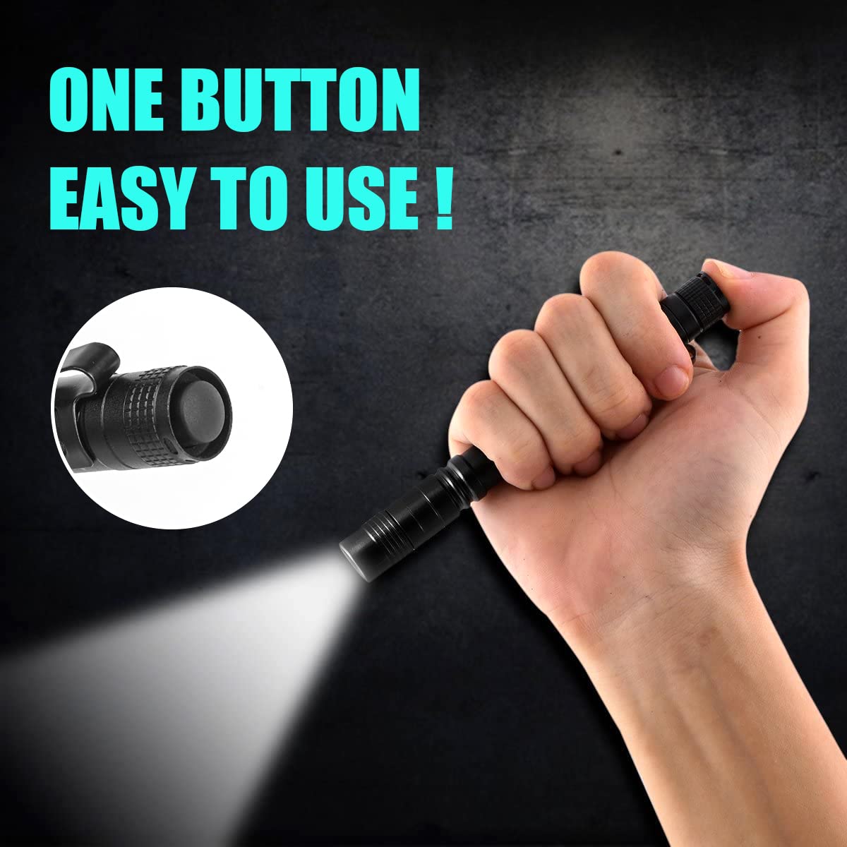 Portable Mini LED Pen Flashlig - Outdoor Camping Vehicle recension och pris