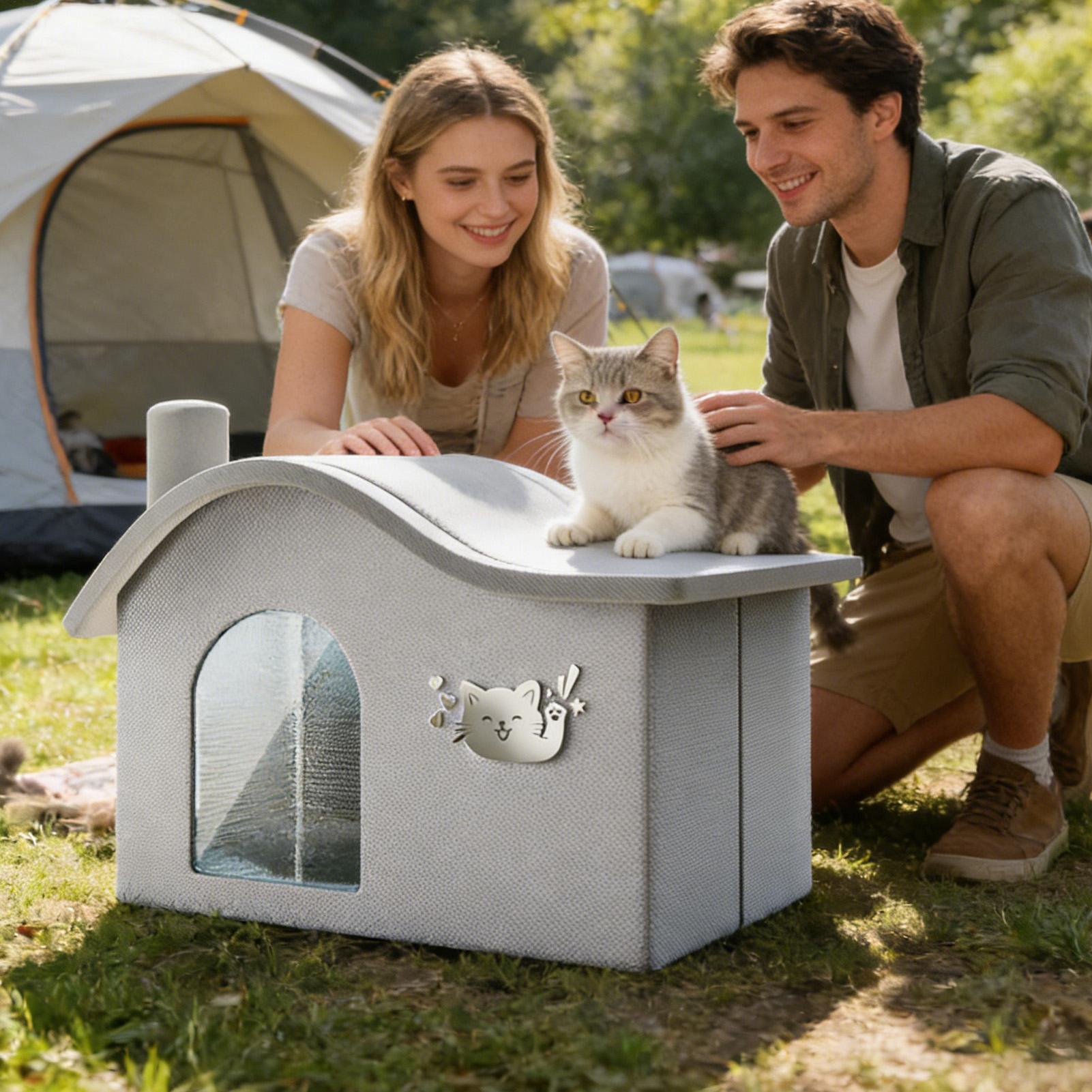 Foldable summer small Cat dog  - Outdoor Camping Dog Fence recension och pris