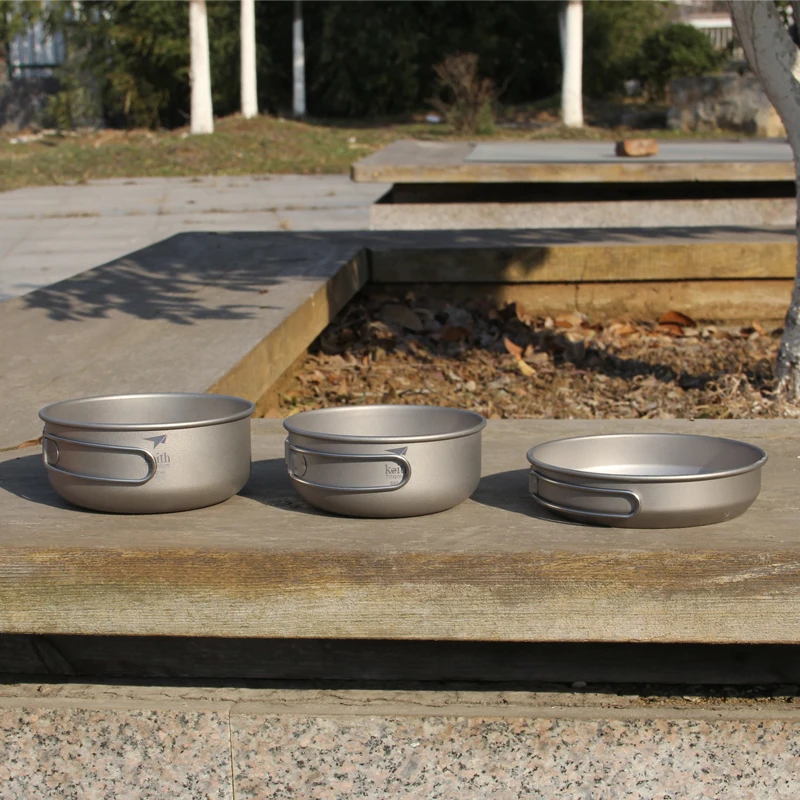 Keith 3PCS Titanium Cookware P - Camp Cooking Set recension och pris