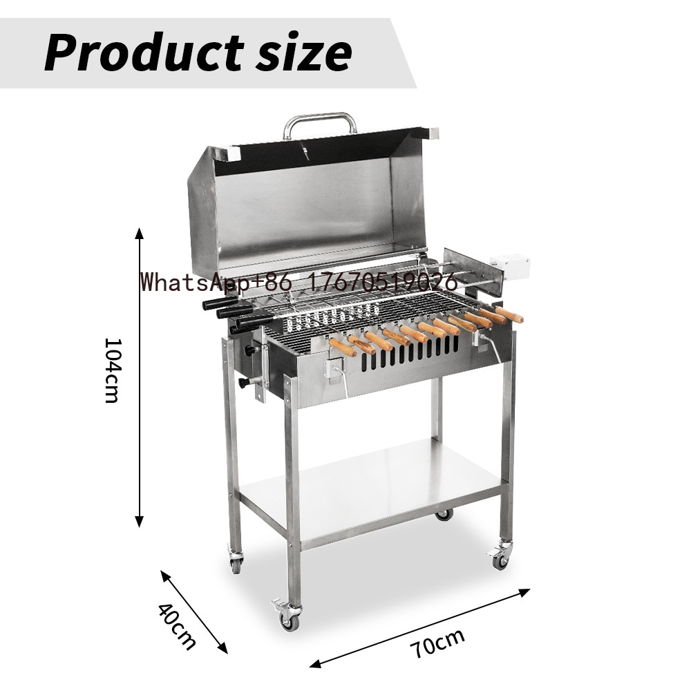 Modern Outdoor Large Charcoal  - Outdoor Camping Grill recension och pris