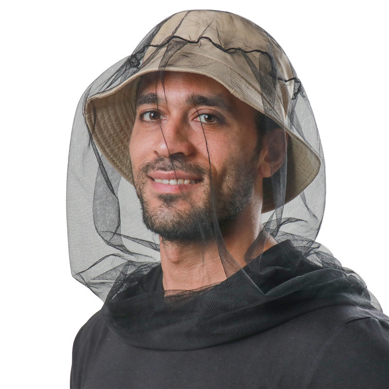 Outdoor Fishing Cap Mosquito H - Outdoor Camping Mosquito Net recension och pris