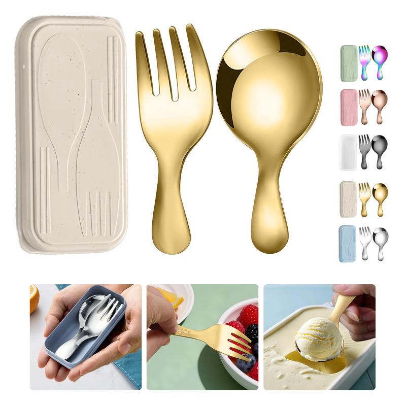 Stainless Steel Tableware Set  - Camp Cooking Set recension och pris