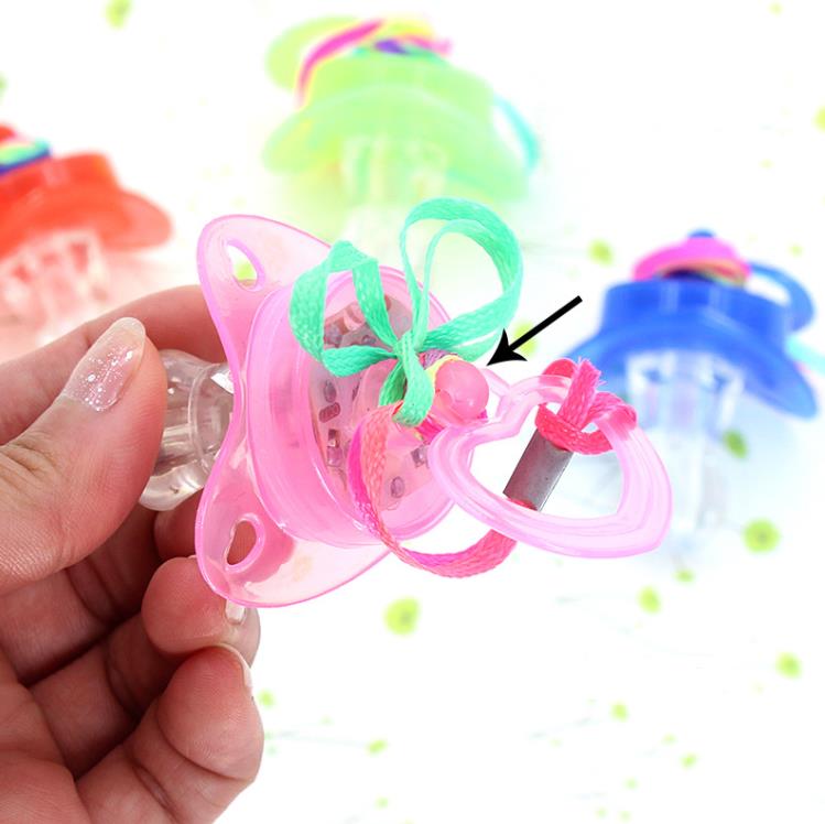 500pcs LED Flashing Pacifier W - Glow Sticks Survival recension och pris