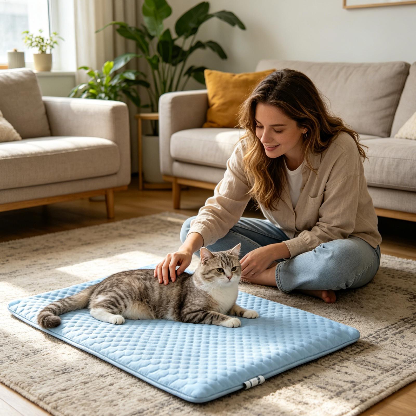 Washable Ice Silk Pet Cooling  - Outdoor Camping Dog Fence recension och pris