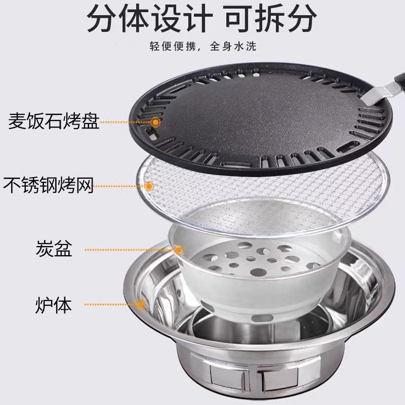 Stainless Steel Outdoor Barbec - Outdoor Camping Oven recension och pris