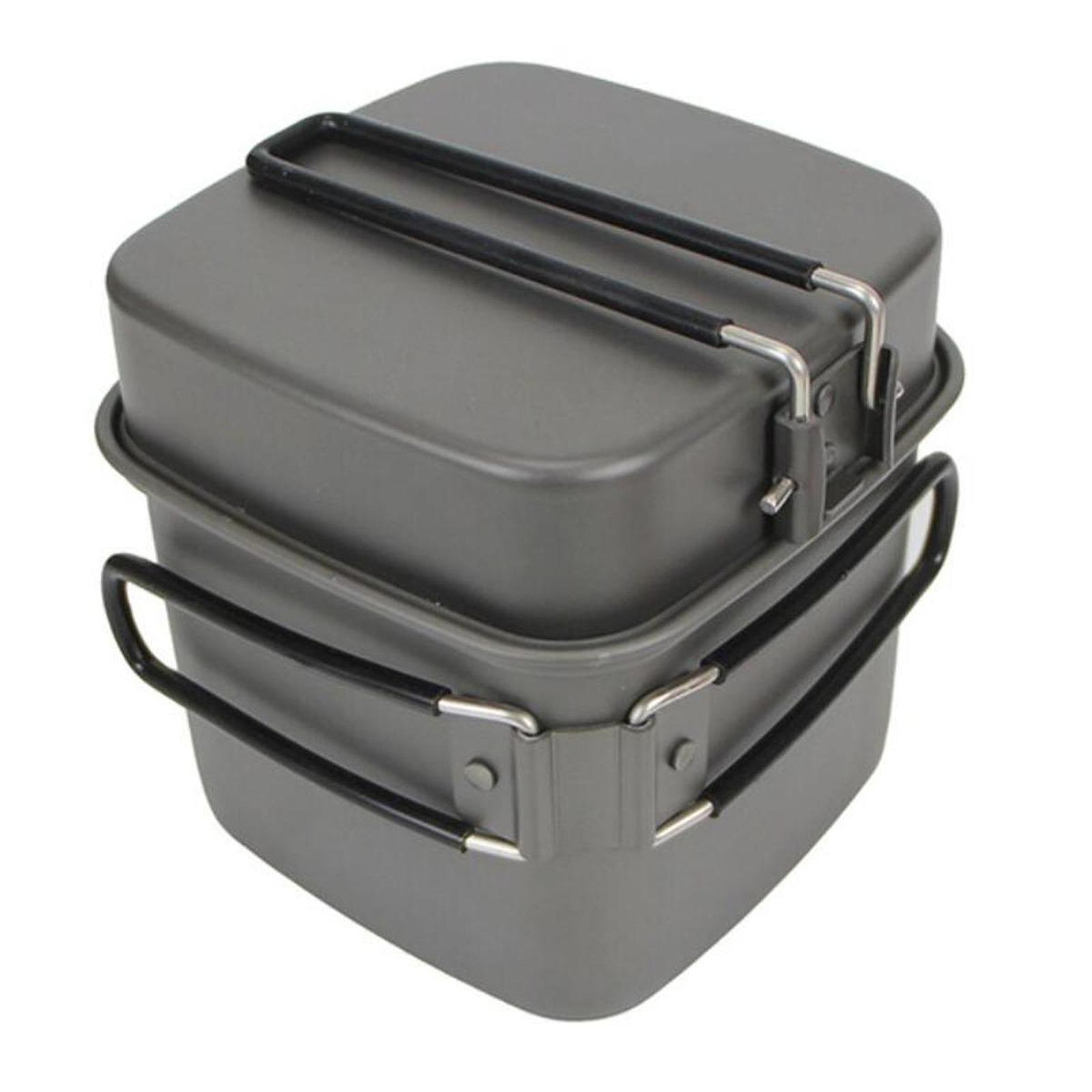 Camping Cookware Set Frying Pa - Camp Cooking Set recension och pris