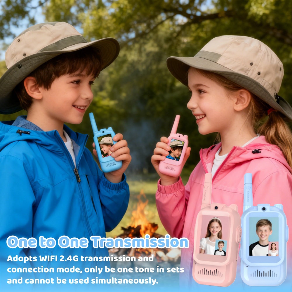 2PCS Video Walkie Talkie For K - Outdoor Camping Videos recension och pris