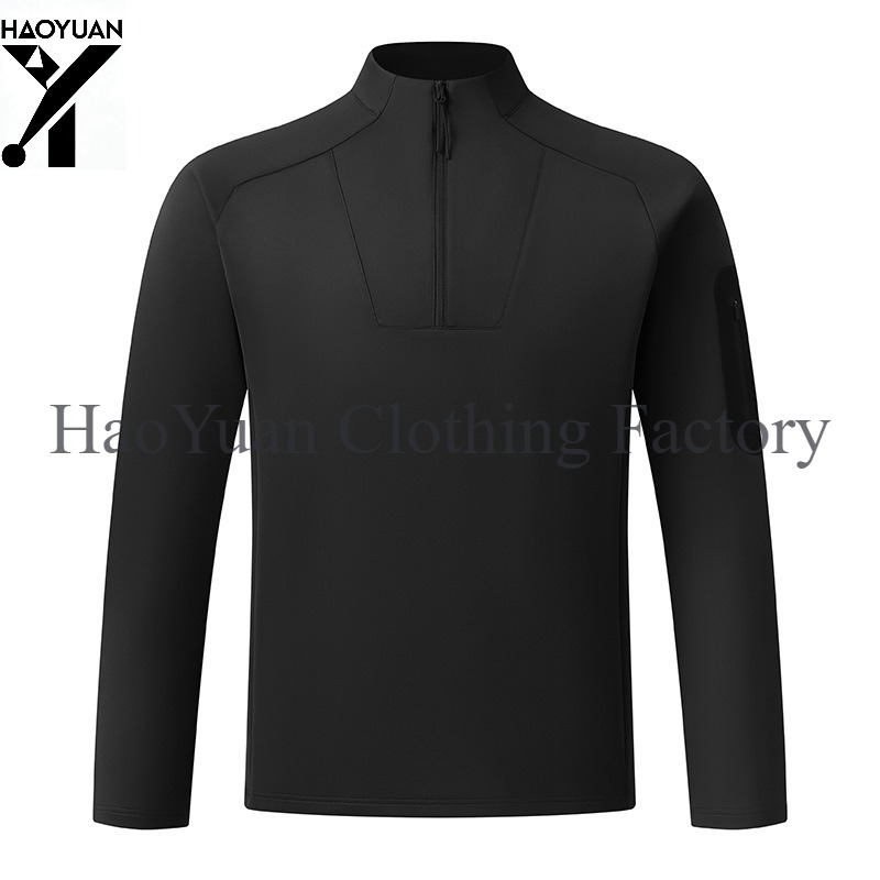 Men's Half Zip Long Sleeved Sh - Outdoor Camping Winter recension och pris