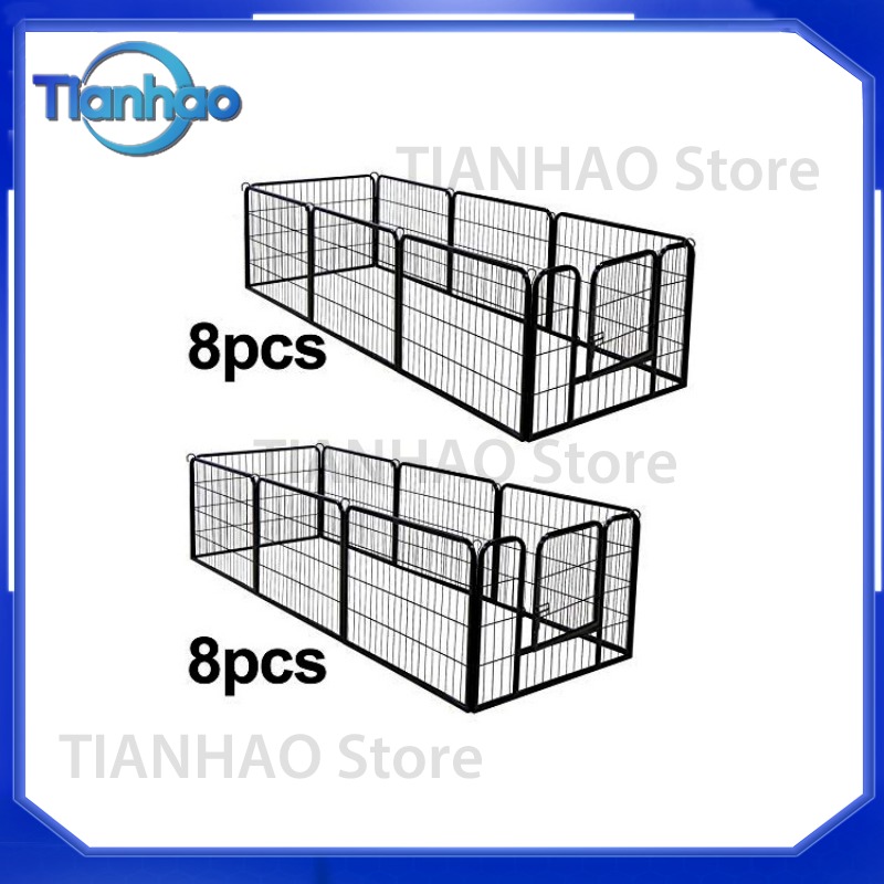 Pet Playpen Fence for Dogs Ind - Outdoor Camping Dog Fence recension och pris