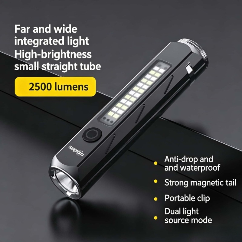 LED Strong Light Flashlight Ty - Camping Lantern recension och pris