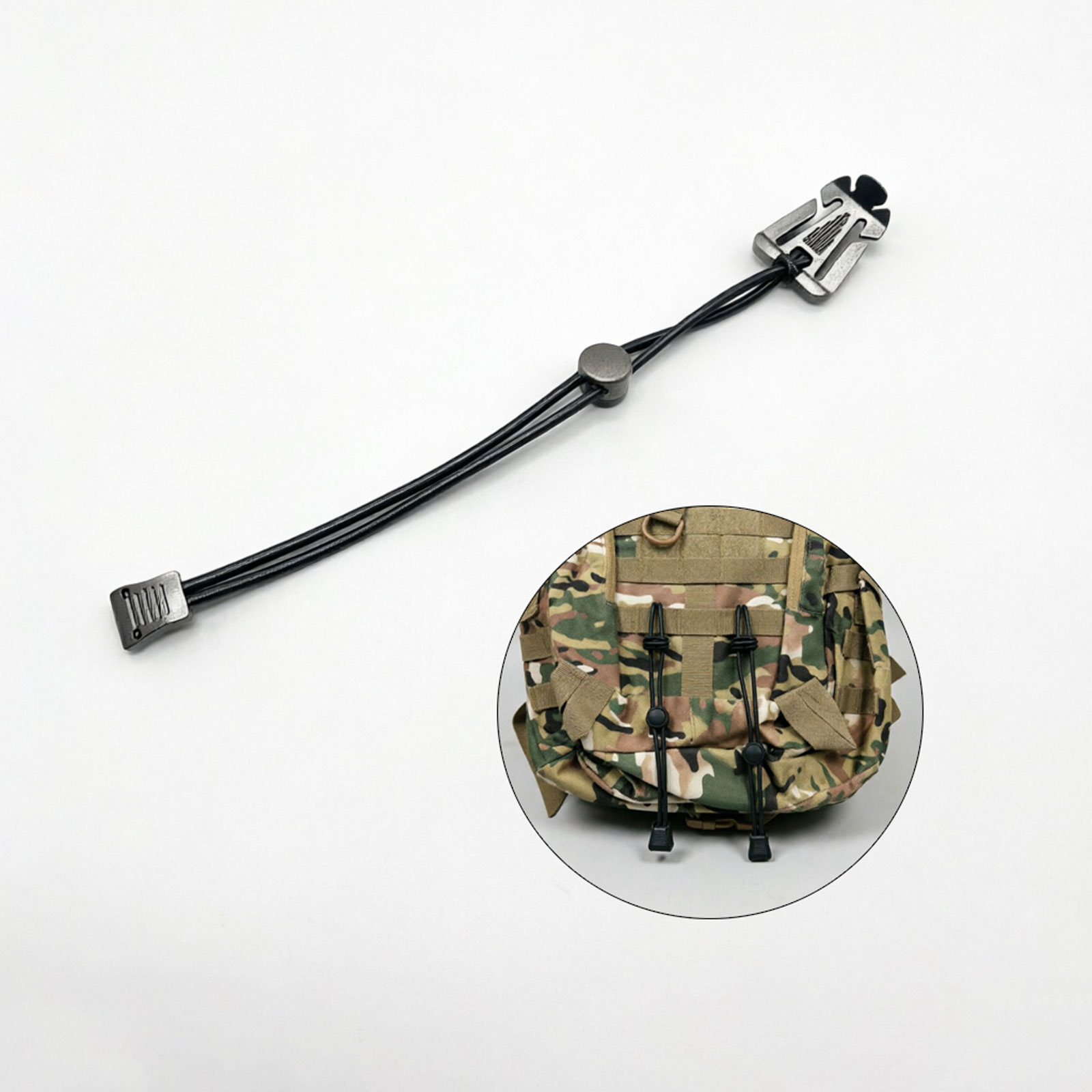 Flashlight Clip Outdoor Backpa - Outdoor Camping Hiking recension och pris