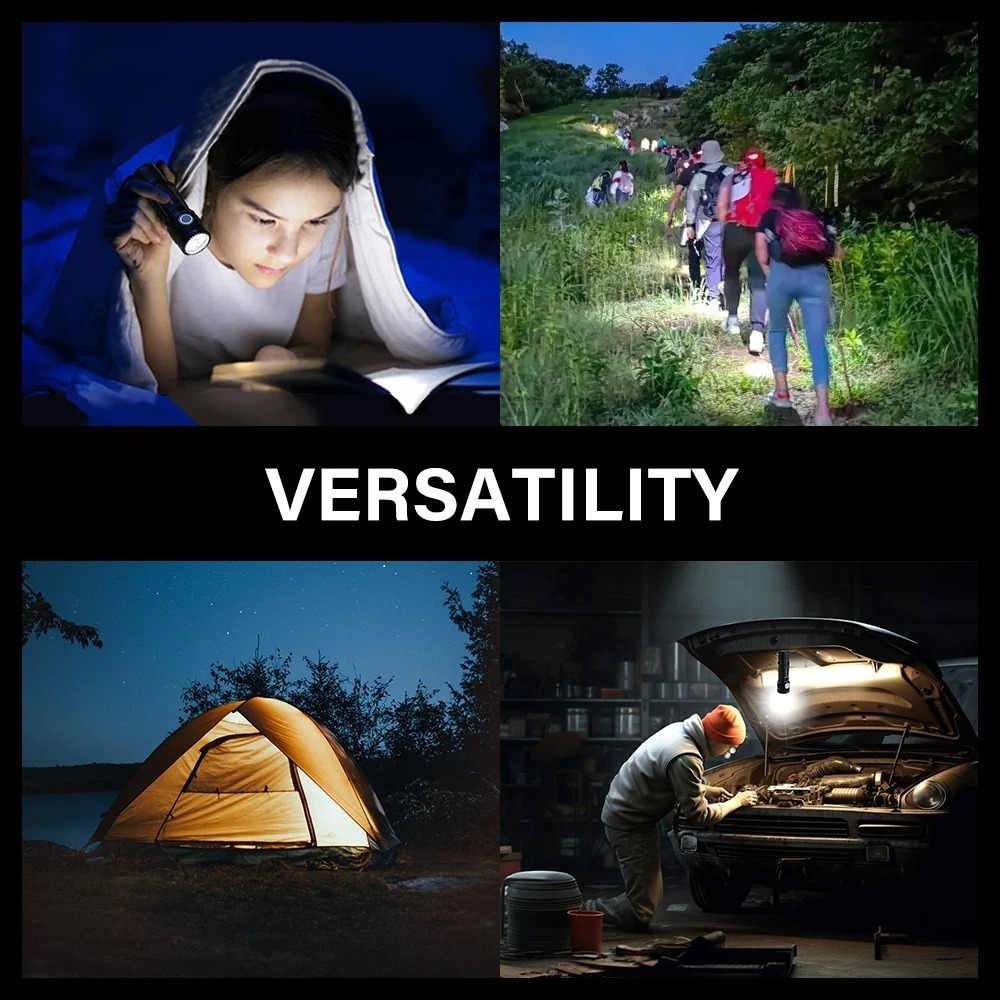 2000LM Super Bright Led Flashl - Camping Lantern recension och pris