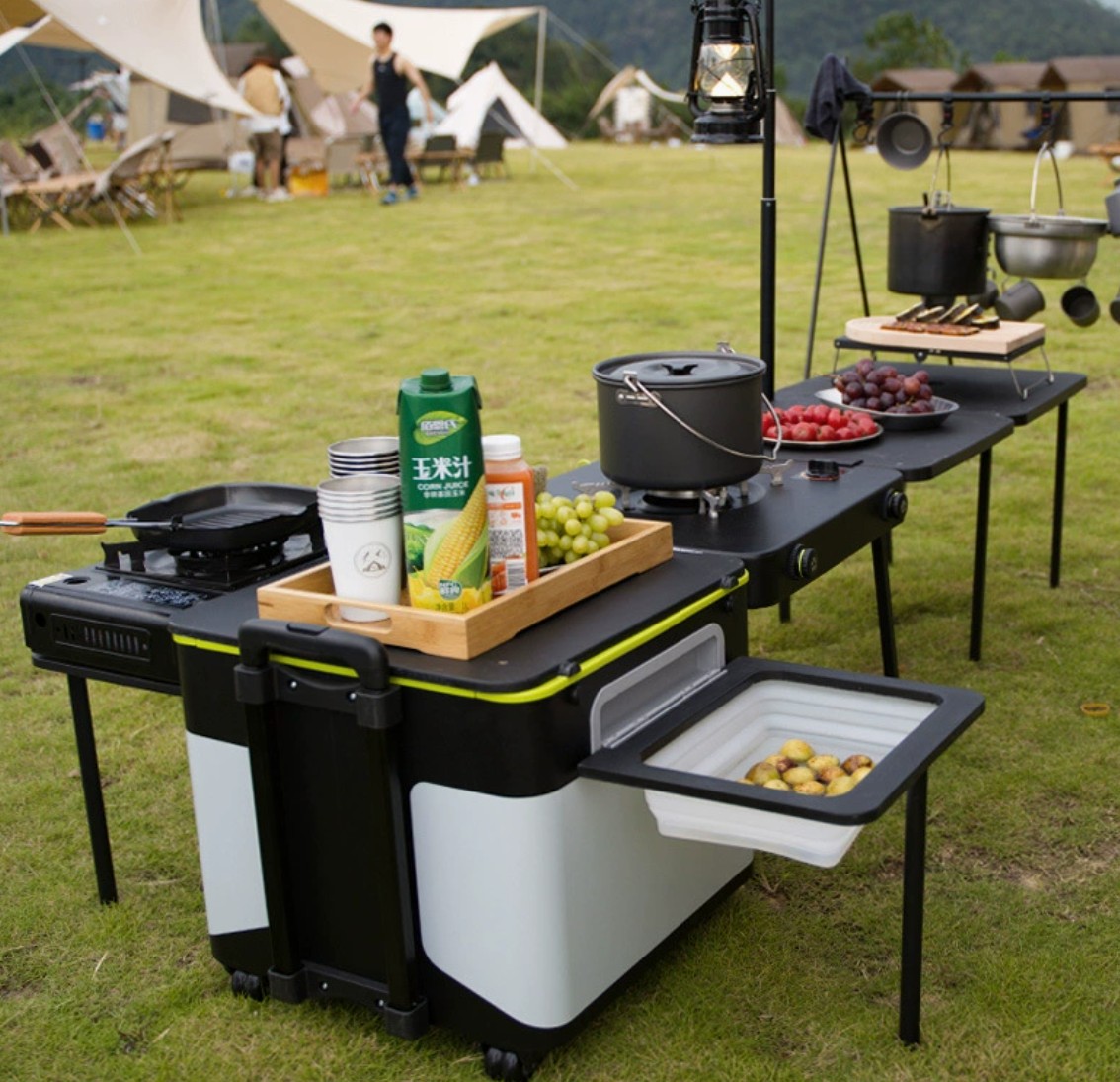 Outdoor Mobile Kitchen Camping - Outdoor Camping Kitchen Table recension och pris