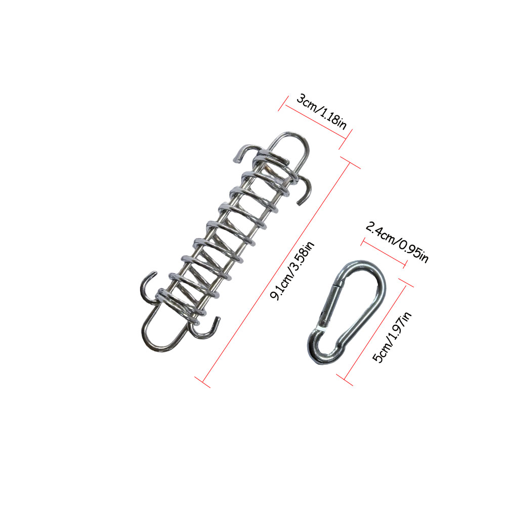 4Pcs Tent Wind Rope Spring Buc - Outdoor Camping Decke recension och pris