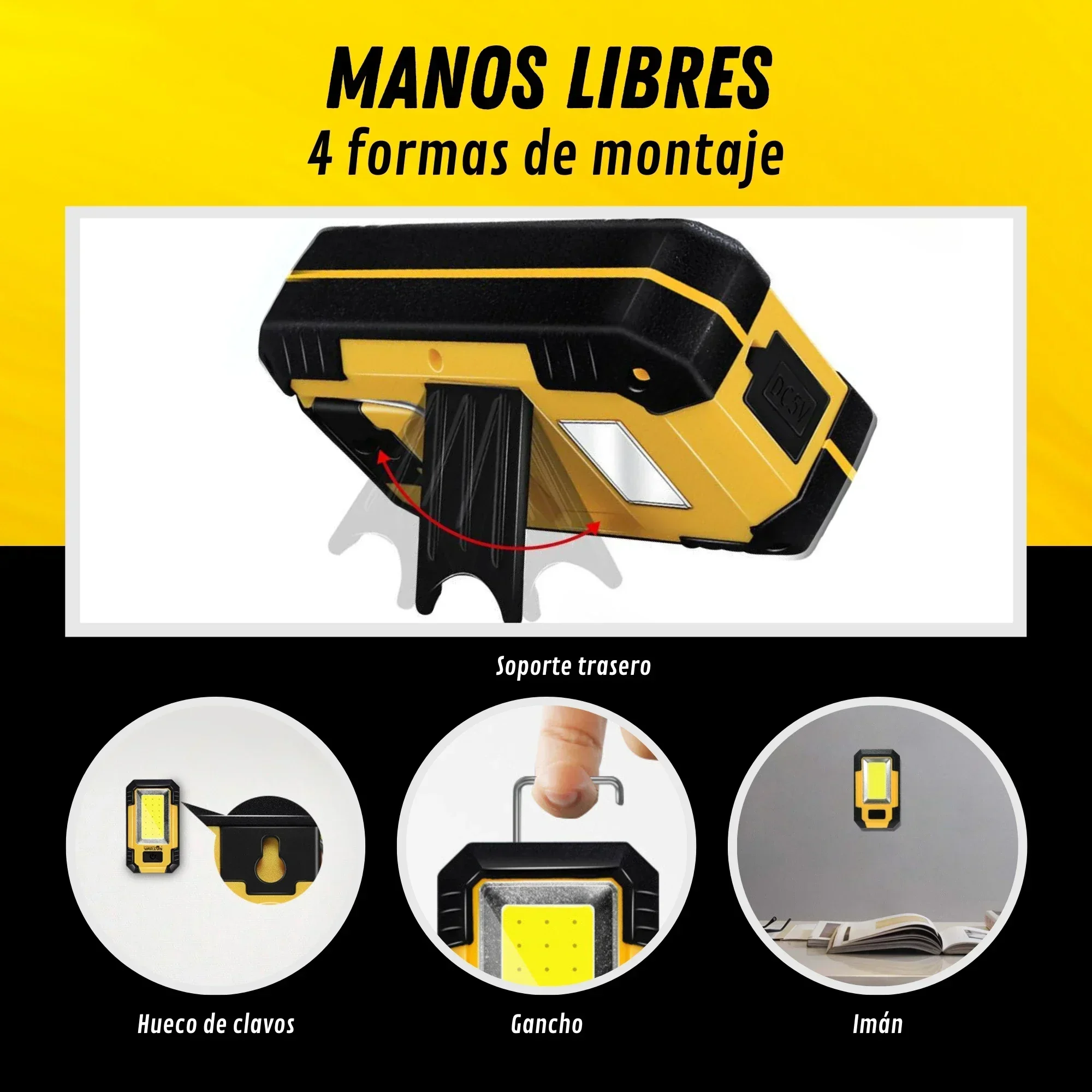 Portable 4000MaH Rechargeable  - Camping Lantern recension och pris