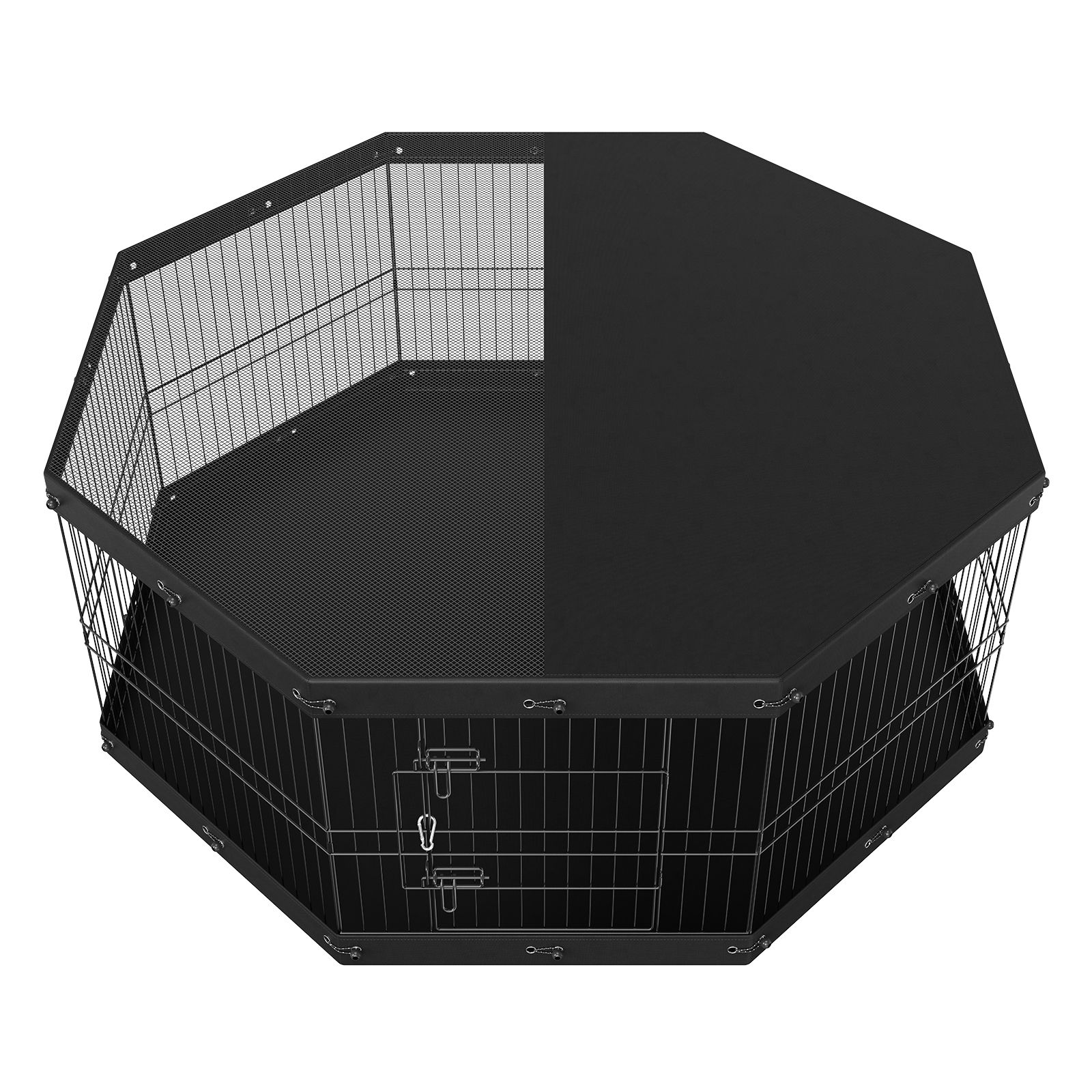 Dog Playpen, 8 Panels Foldable - Outdoor Camping Dog Fence recension och pris