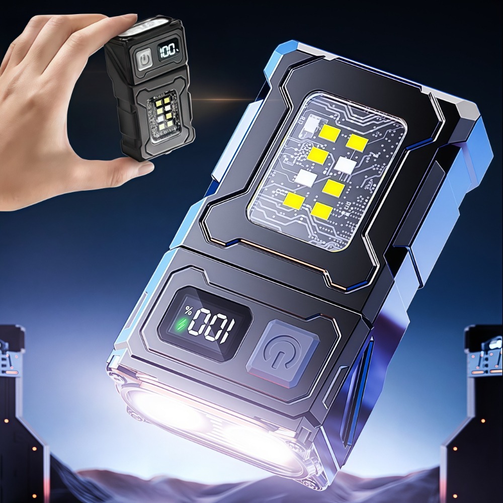 Rechargeable Mini LED Flashlig - Outdoor Camping Hiking recension och pris