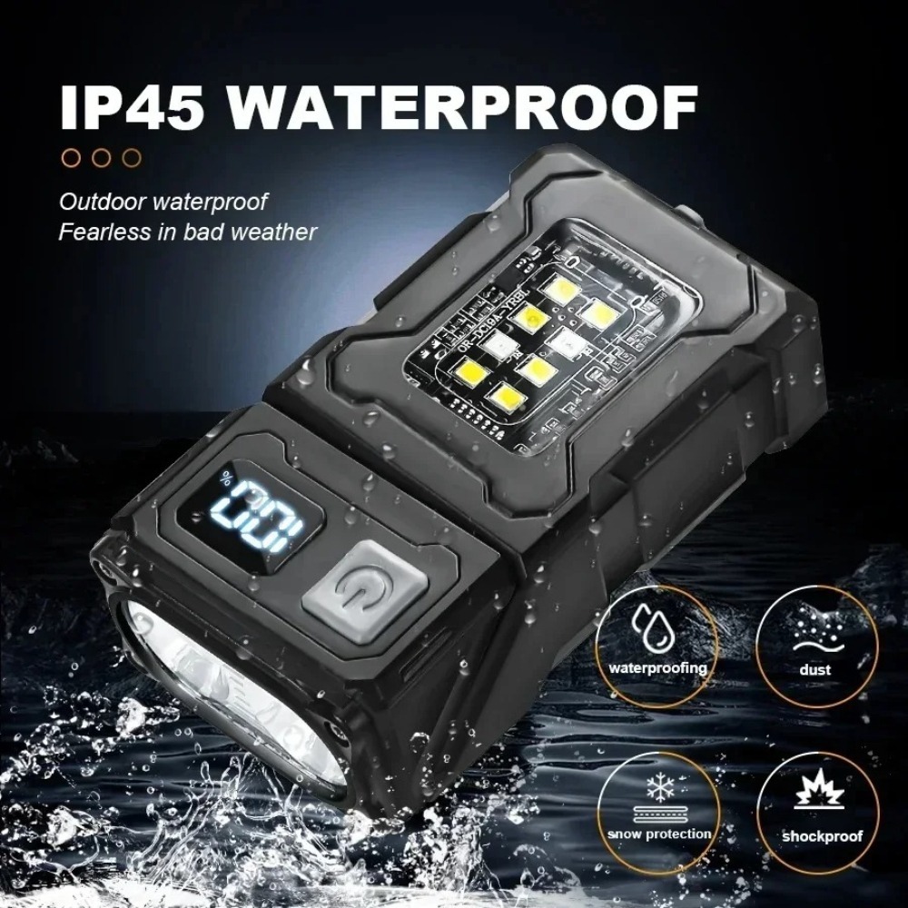 Rechargeable Mini LED Flashlig - Outdoor Camping Hiking recension och pris