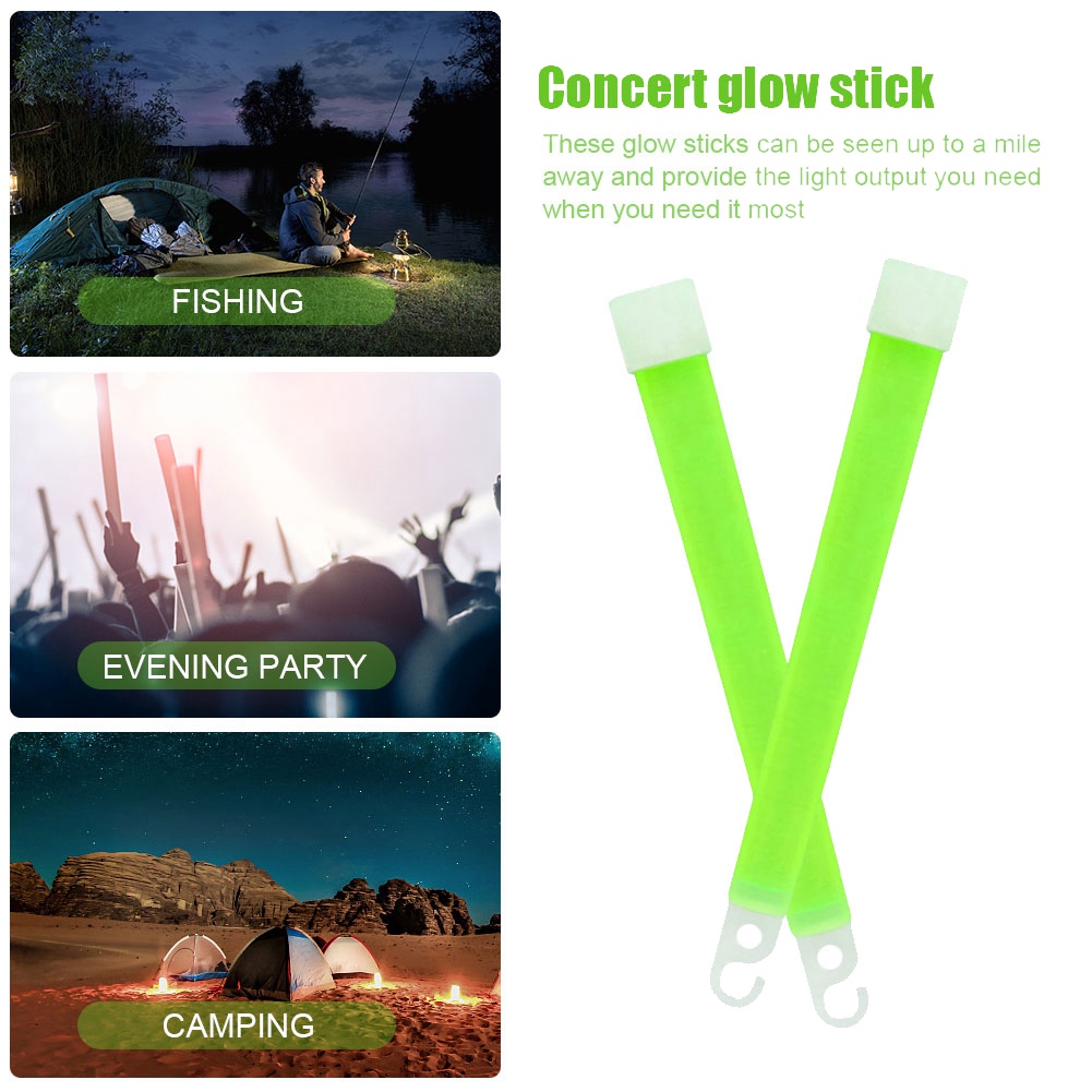 【New User-Coupon!】10Pcs Surviv - Glow Sticks Survival recension och pris