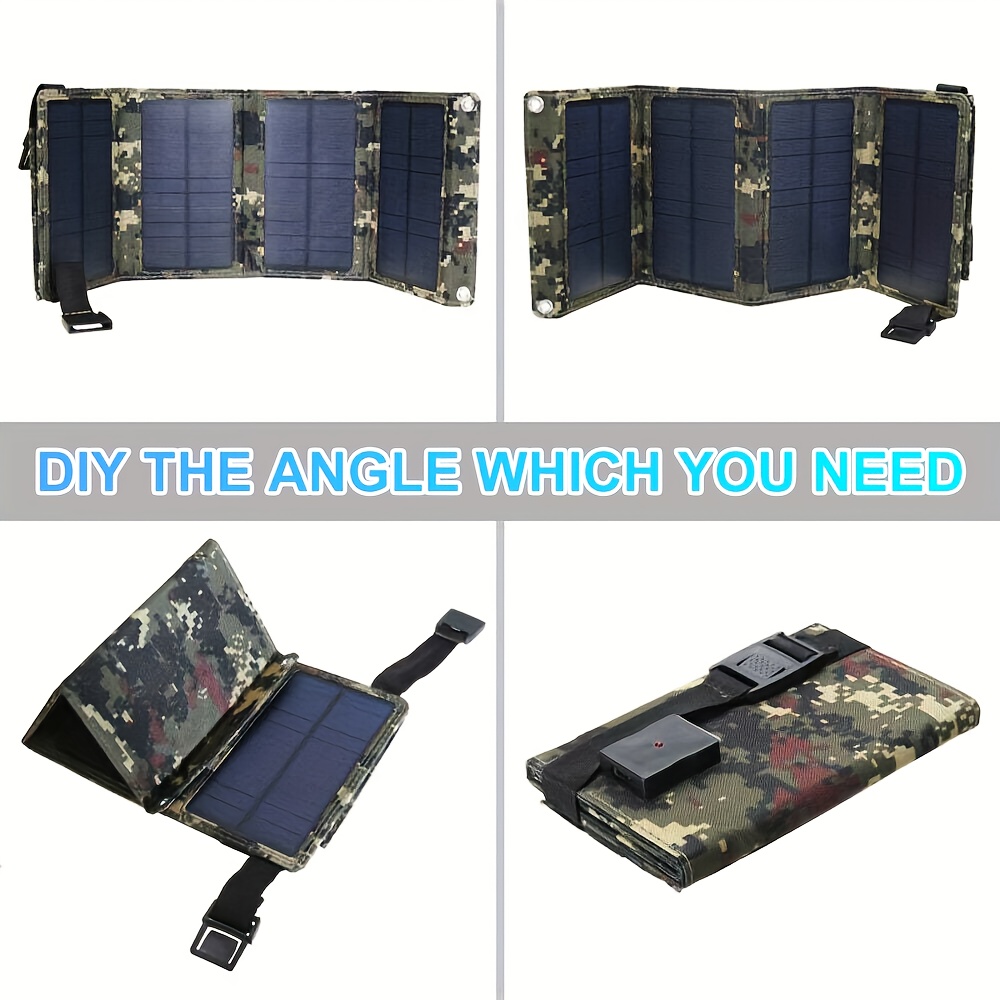 [Solar Panel] 80W Portable Fol - Outdoor Camping Hiking recension och pris