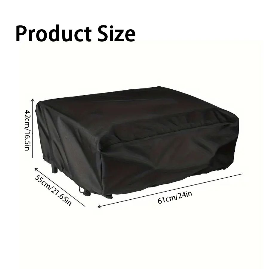 1pc Black Oven Protective Cove - Outdoor Camping Grill recension och pris