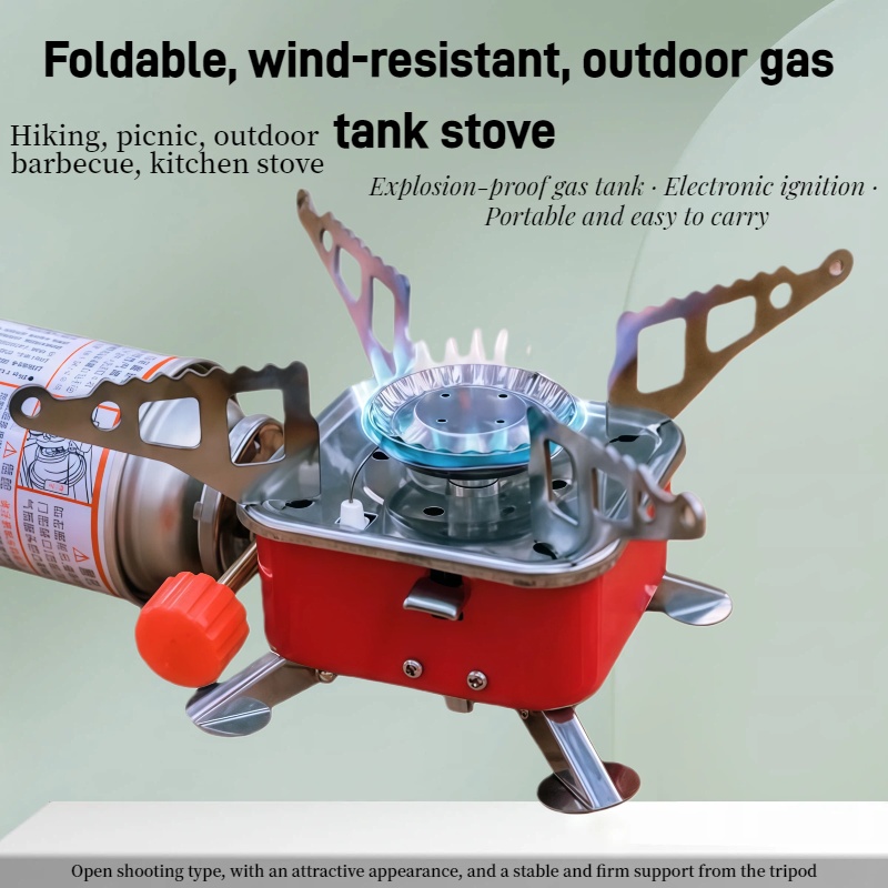 Outdoor Mini Square Stove Camp - Outdoor Camping Oven recension och pris