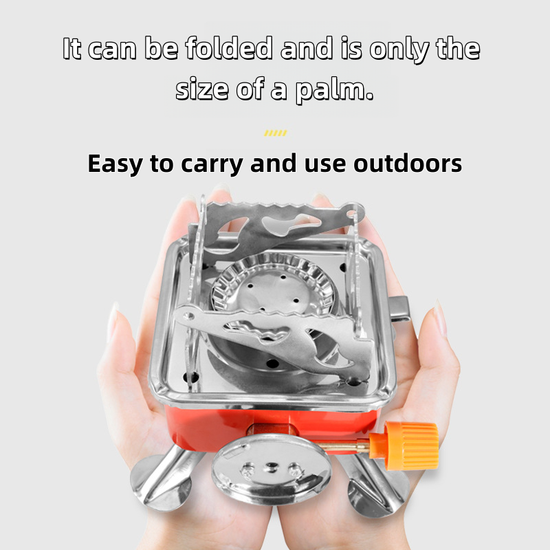 Outdoor Mini Square Stove Camp - Outdoor Camping Oven recension och pris