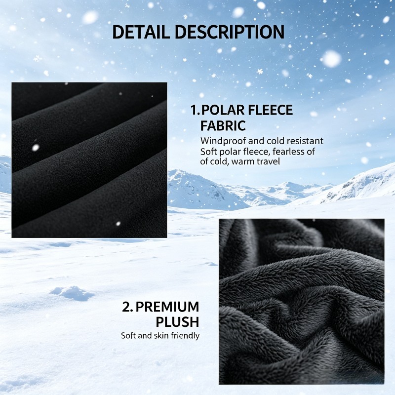 Winter MotorcycleWarm Mask Men - Outdoor Camping Winter recension och pris
