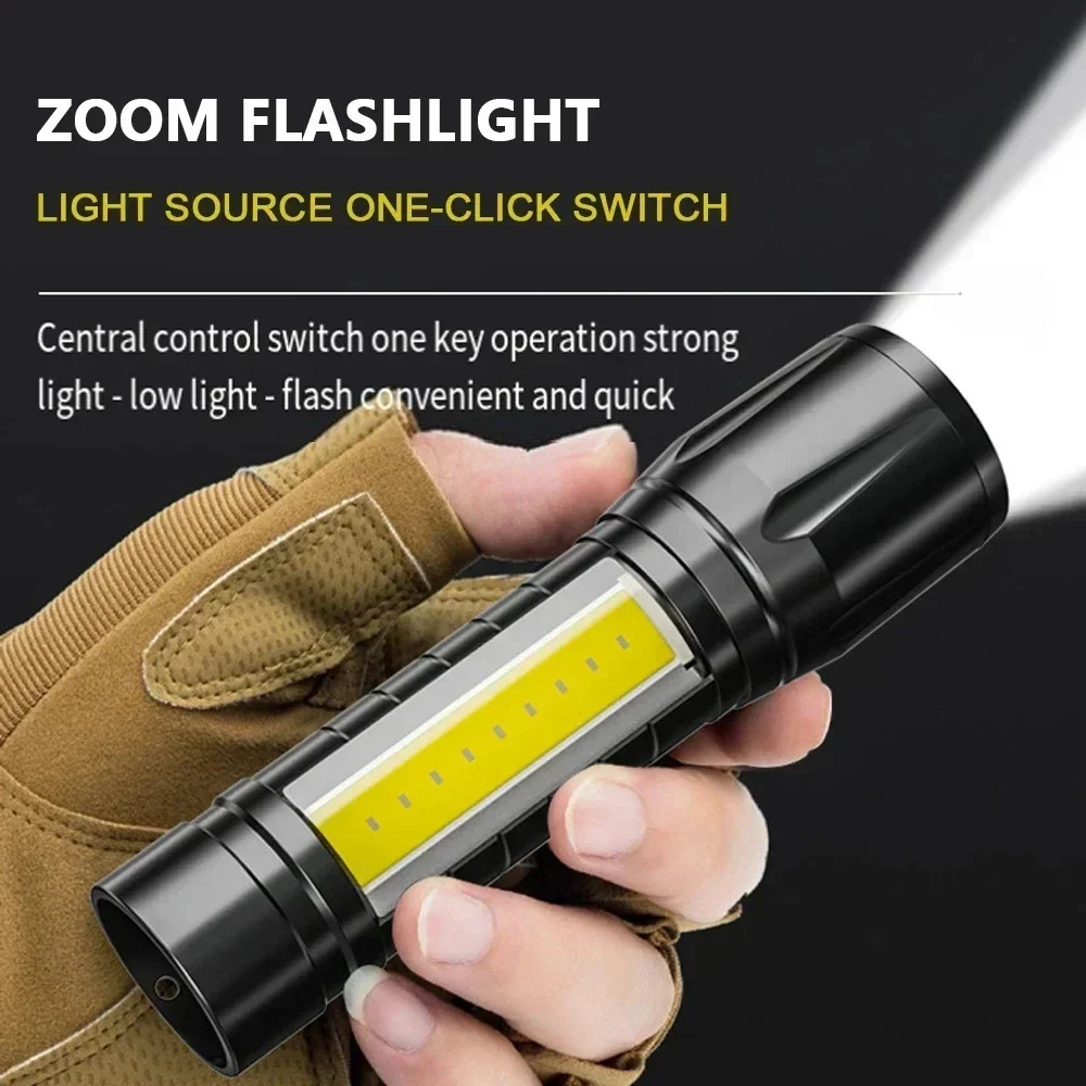Portable COB+LED Camping Light - Outdoor Camping Lamp recension och pris