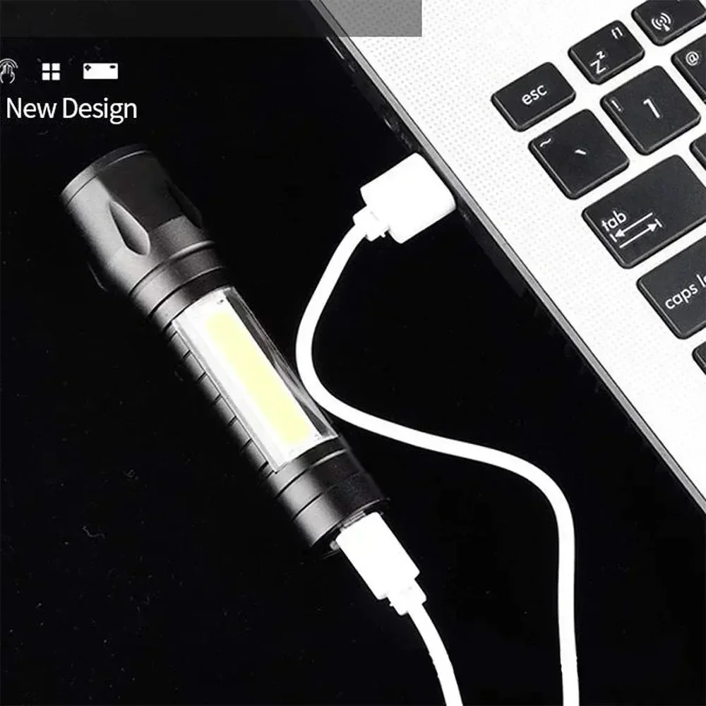 Portable COB+LED Camping Light - Outdoor Camping Lamp recension och pris