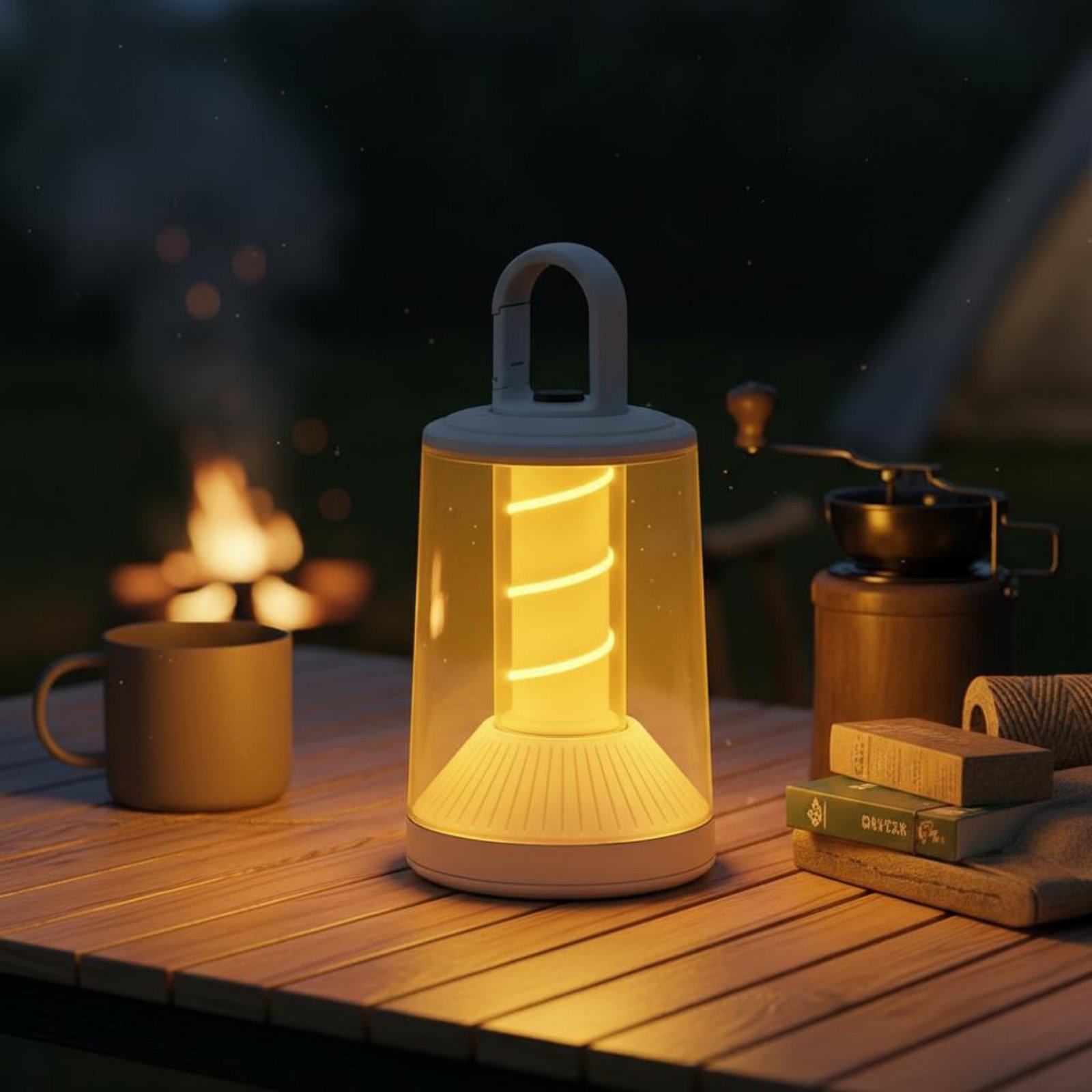 Battery-Powered Hanging Lanter - Camping Lantern recension och pris