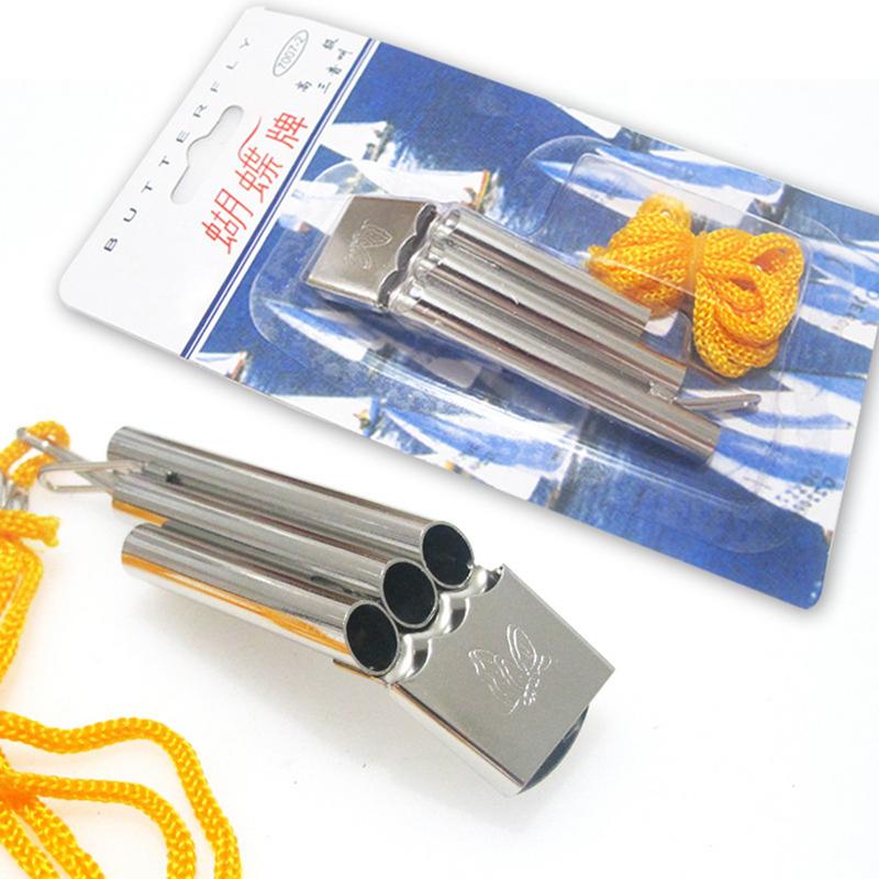 Whistle For Emergencies Stainl - Outdoor Camping Youtube recension och pris