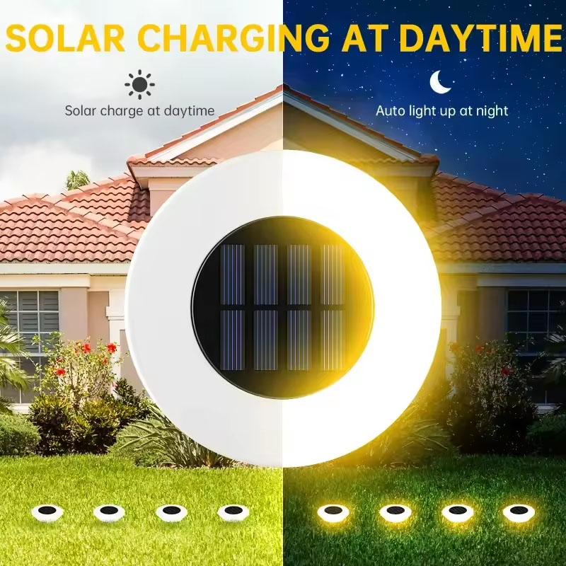Solar Ground Lights 1/4Pack LE - Outdoor Camping Decke recension och pris