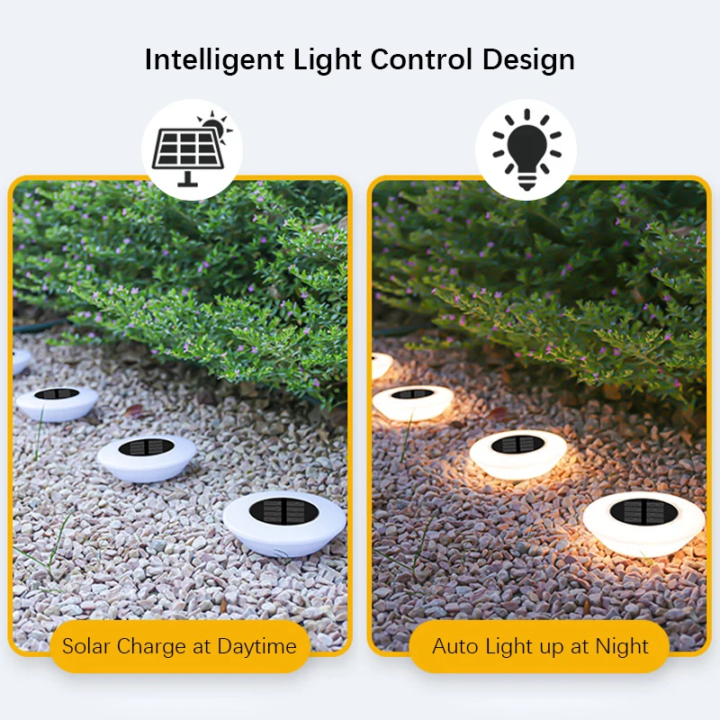 Solar Ground Lights 1/4Pack LE - Outdoor Camping Decke recension och pris