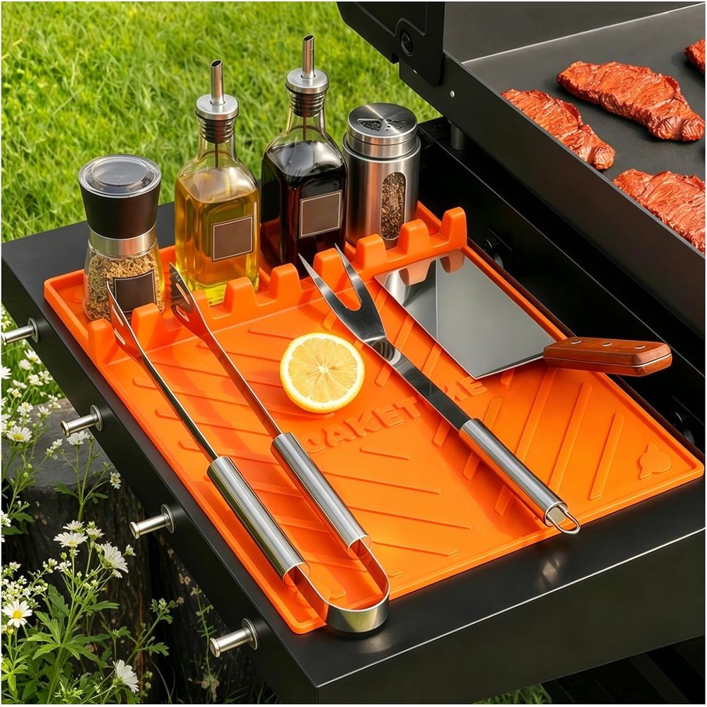 Silicone Grill Mats or Griddle - Outdoor Camping Grill recension och pris