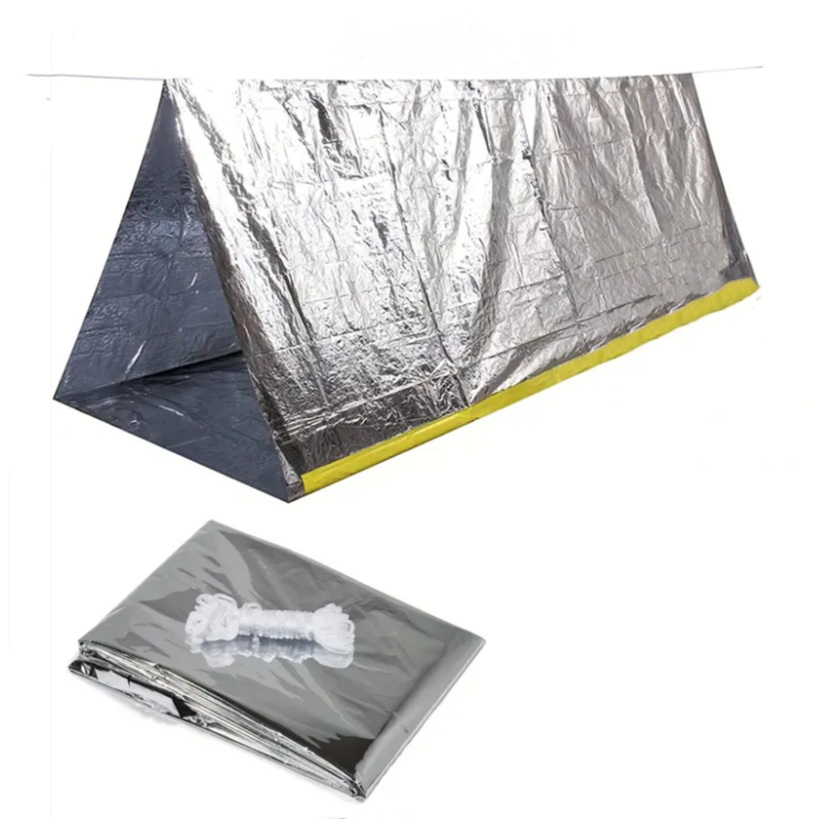 Emergency tent, Waterproof 2 P - Outdoor Camping Youtube recension och pris
