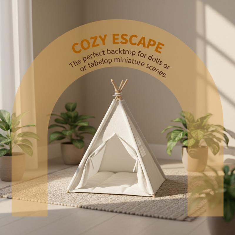 [JN] 1:12 Scale Camping Tent M - Outdoor Camping Gazebo recension och pris