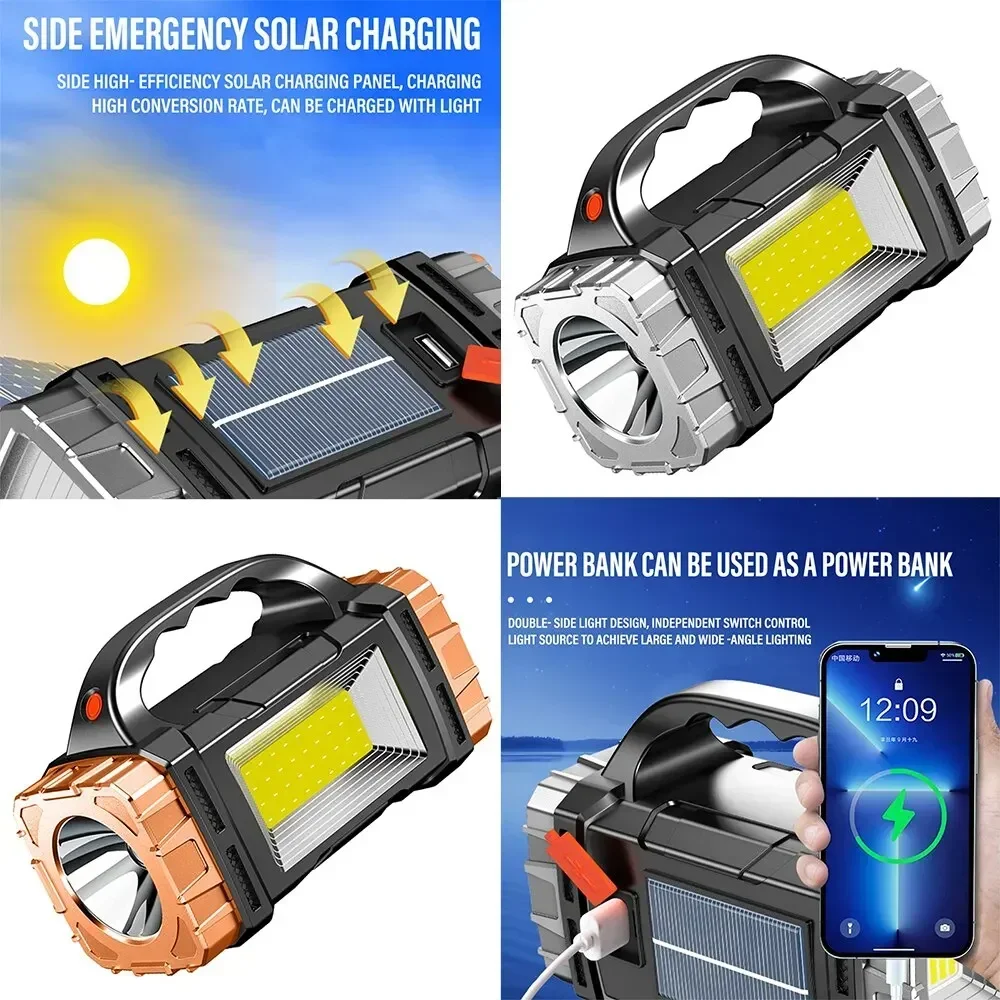 Powerful Handheld Flashlight U - Outdoor Camping Lamp recension och pris