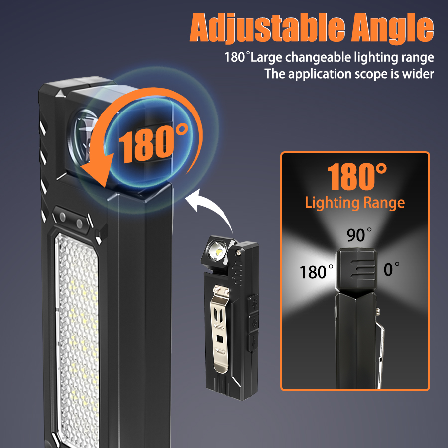 MINI USB Rechargeable LED Flas - Camping Lantern recension och pris