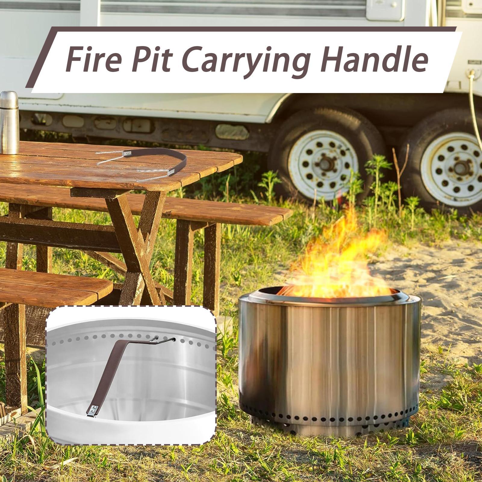Handle for Fire Pit Lid Fire P - Outdoor Camping Grill recension och pris