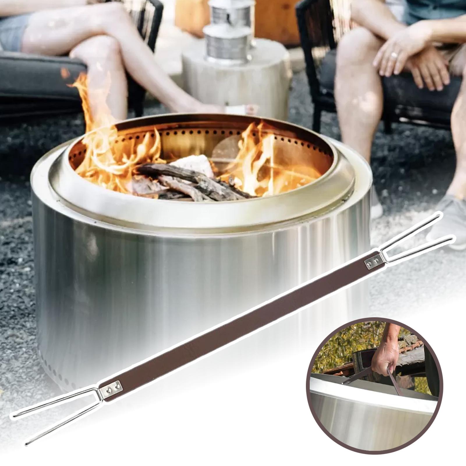 Handle for Fire Pit Lid Fire P - Outdoor Camping Grill recension och pris