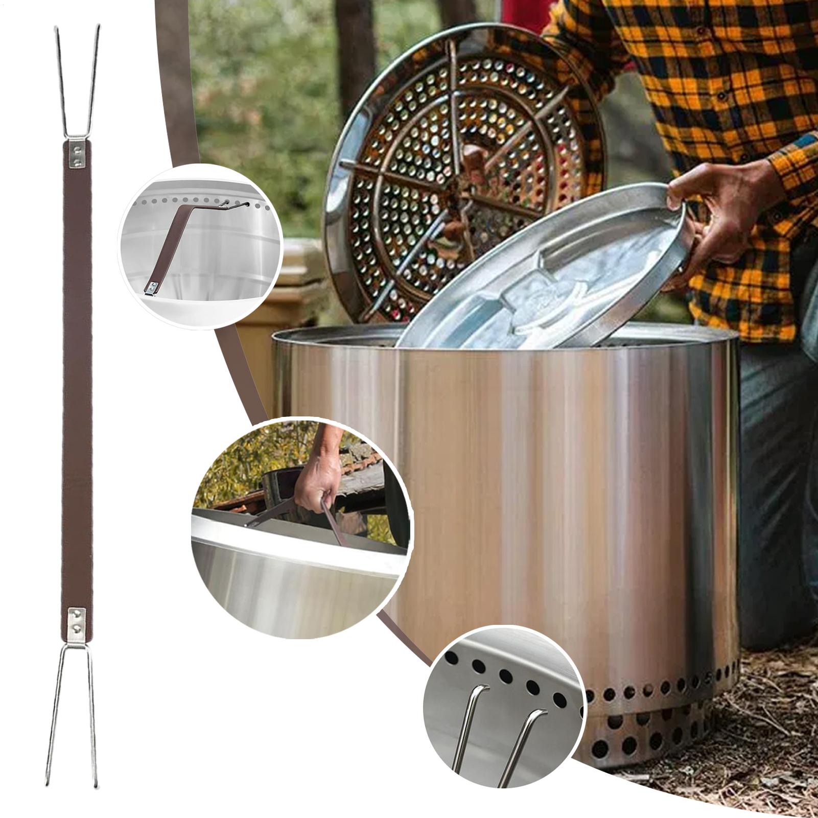 Handle for Fire Pit Lid Fire P - Outdoor Camping Grill recension och pris
