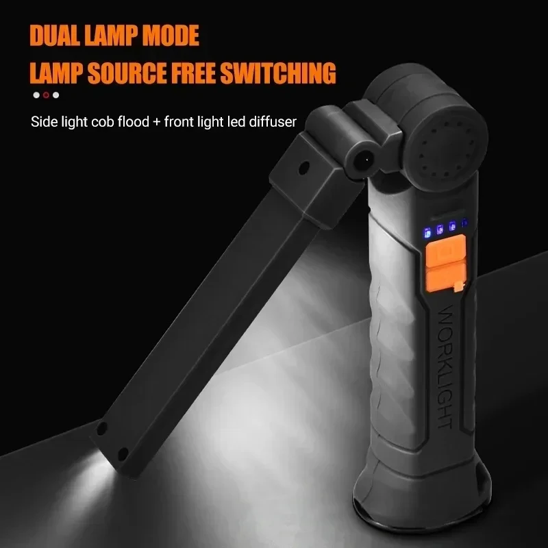 COB LED Folding Flashlight Por - Camping Lantern recension och pris