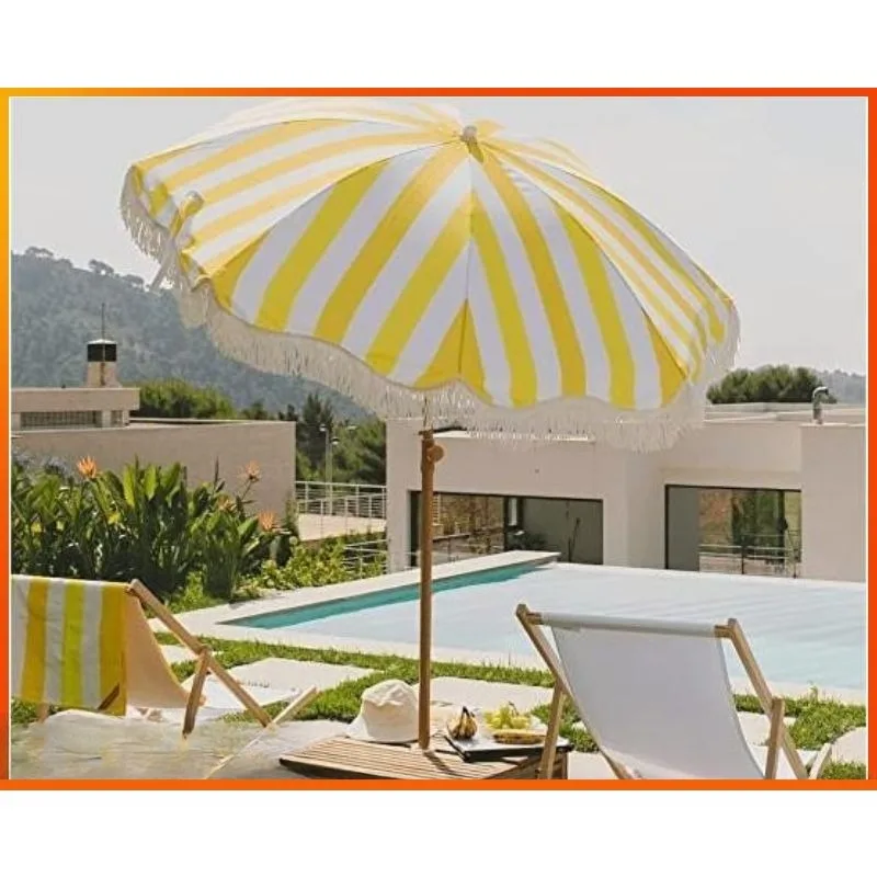2026 2-meter Yellow Striped Um - Outdoor Camping Events 2026 recension och pris