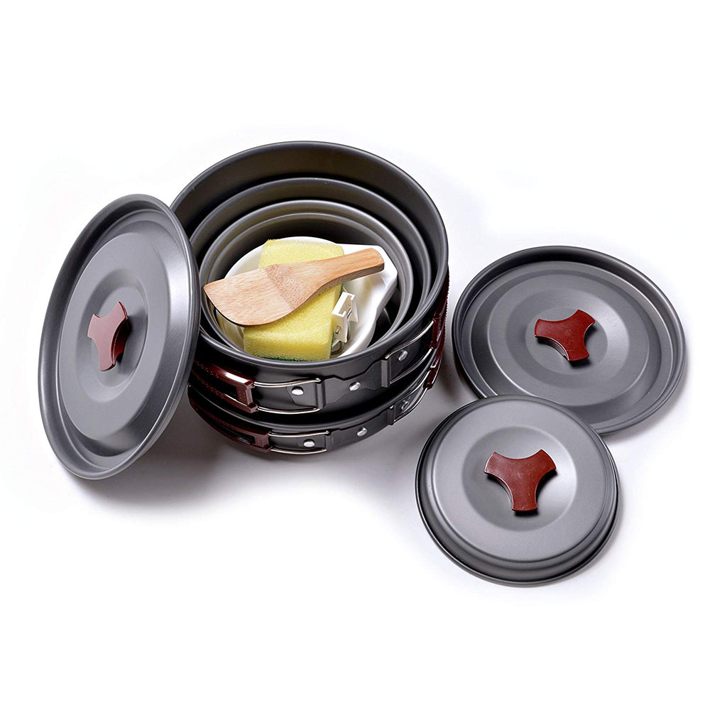 Outdoor Camping Cookware Kit N - Outdoor Camping Kitchen Table recension och pris