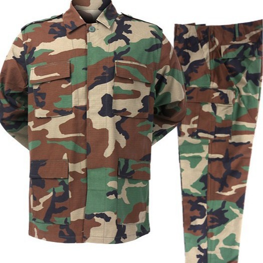 Mens BDU Camouflage 2 Piece Se - Outdoor Camping Hiking recension och pris